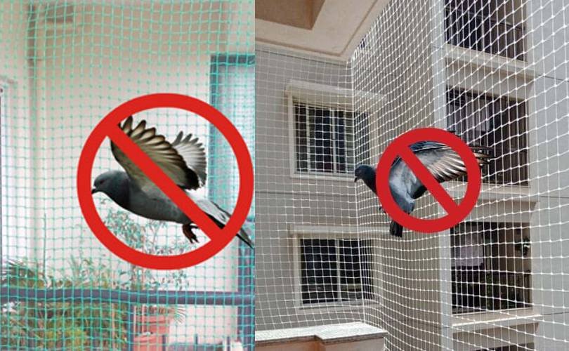 Pigeon Nets for Balconies In Kerala and Kochi